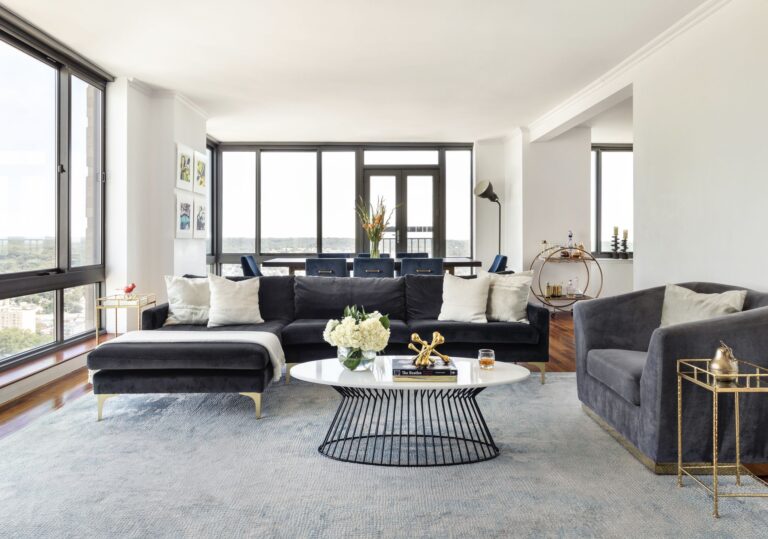 What Color Furniture Goes With Grey Flooring