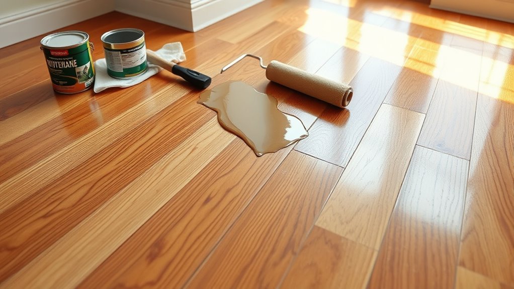 apply even polyurethane coat