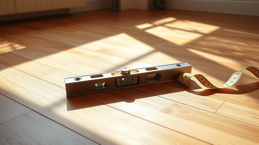 assess floor condition thoroughly