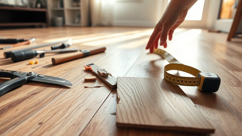 assessing and preparing flooring