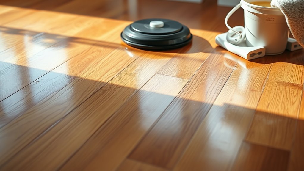 buffing for lasting shine