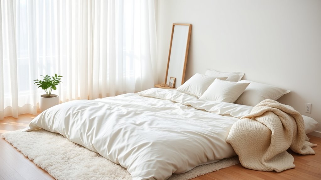 build a simple floor bed