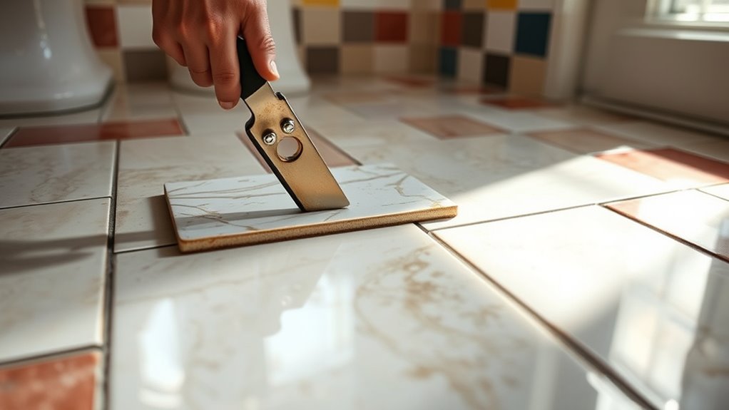 careful tile removal techniques