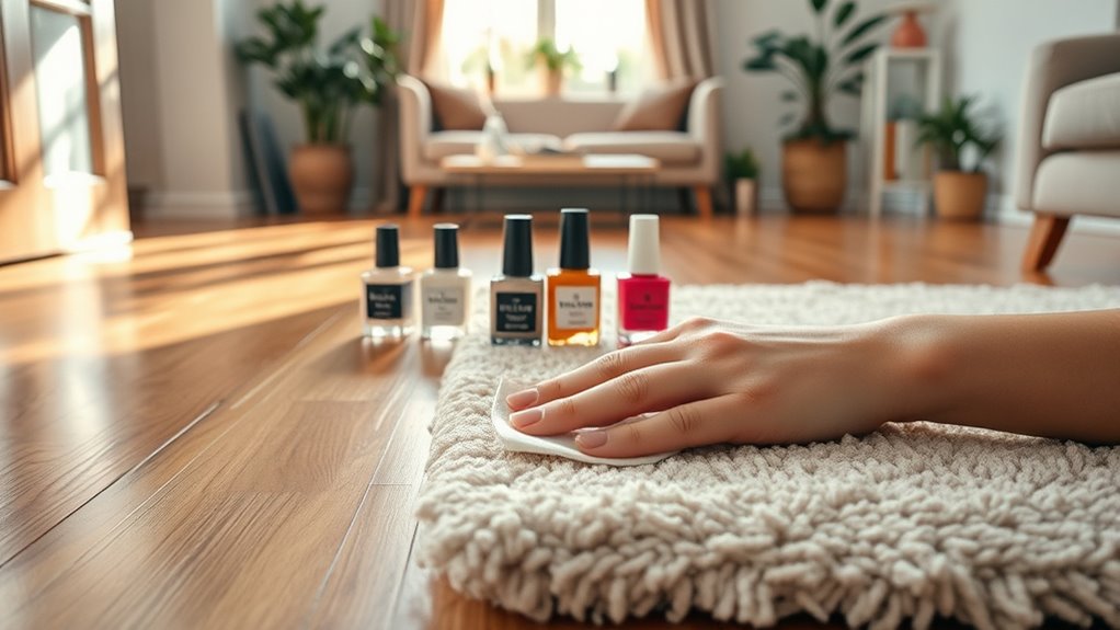 choose compatible hardwood polish