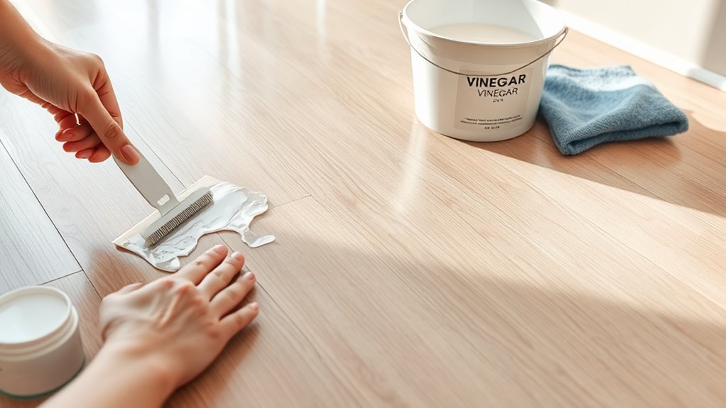 clean and restore laminate floor