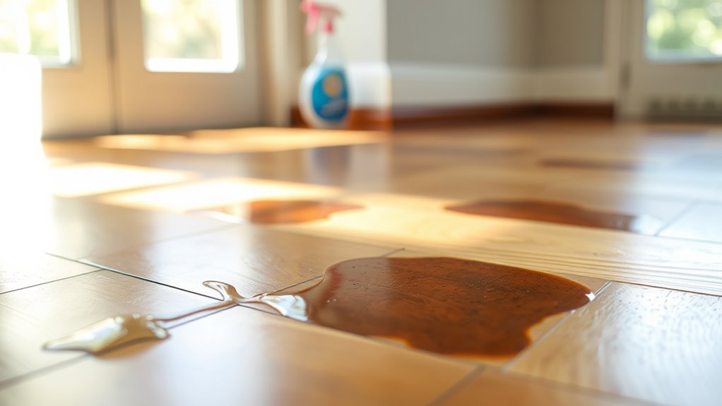 identify water stain type