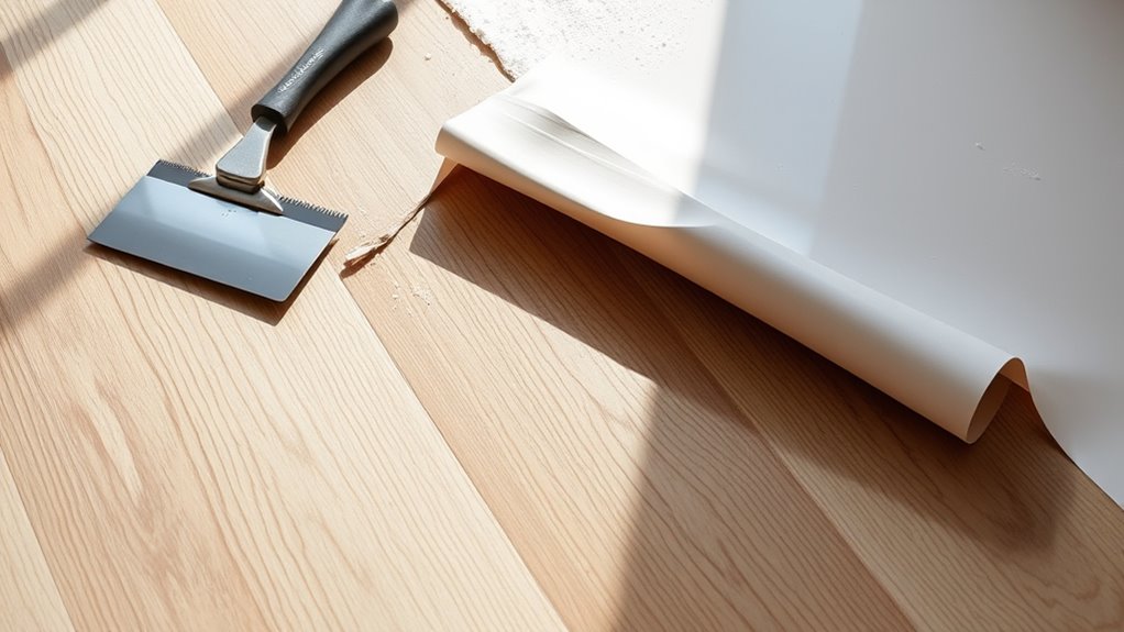 inspect and clean subfloor