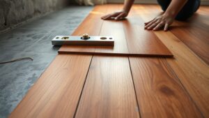 install wood flooring easily