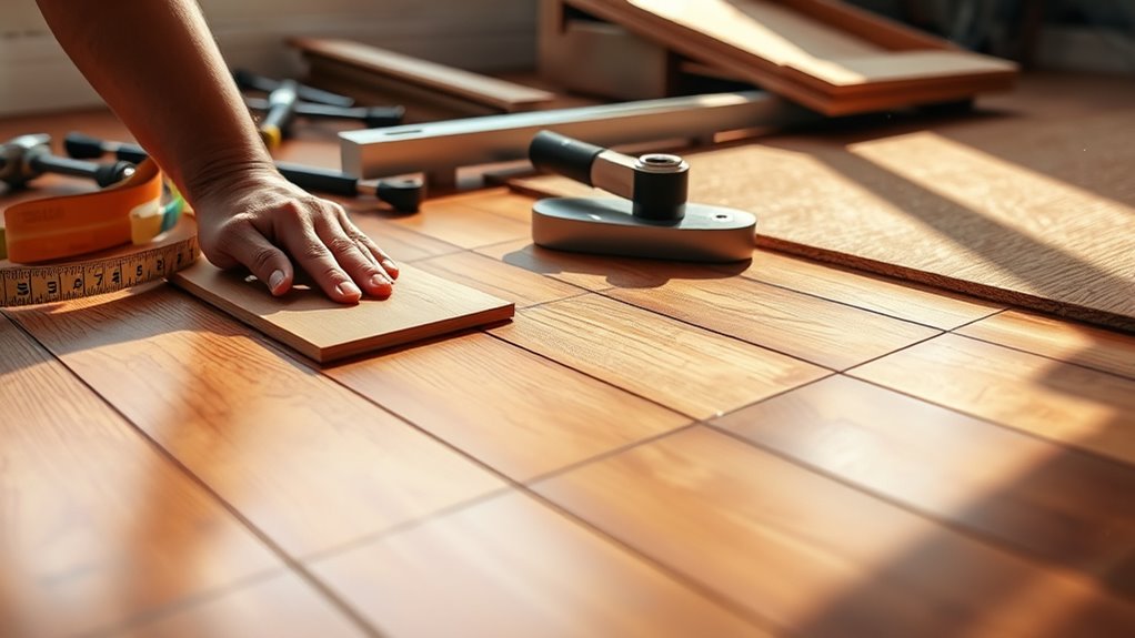 installing wood flooring easily