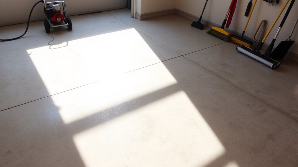 prepare garage floor epoxy