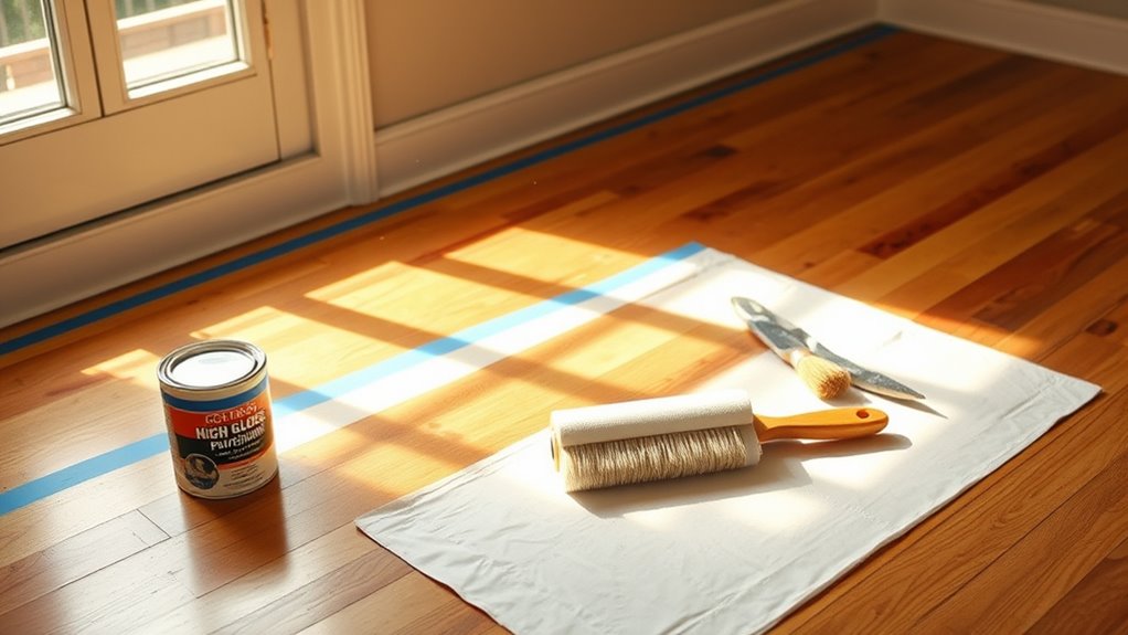 prepare room gather materials