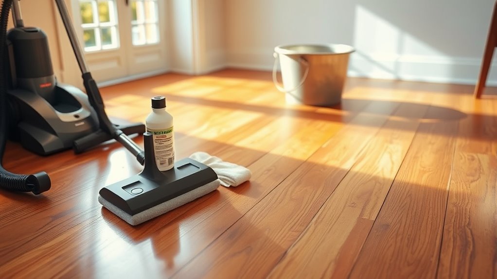 prepare wooden floor properly