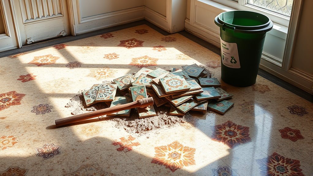 proper tile disposal guidelines