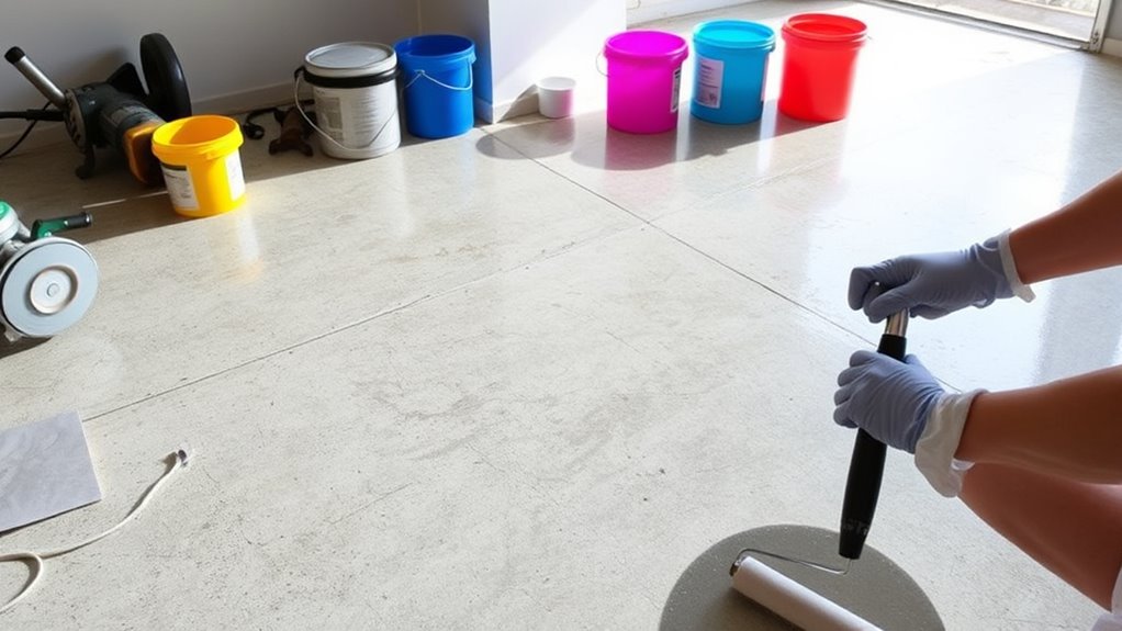 refinishing concrete floor guide