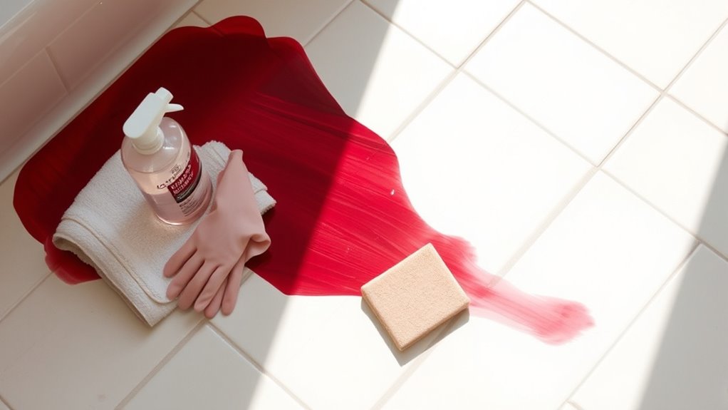 remove hair dye easily