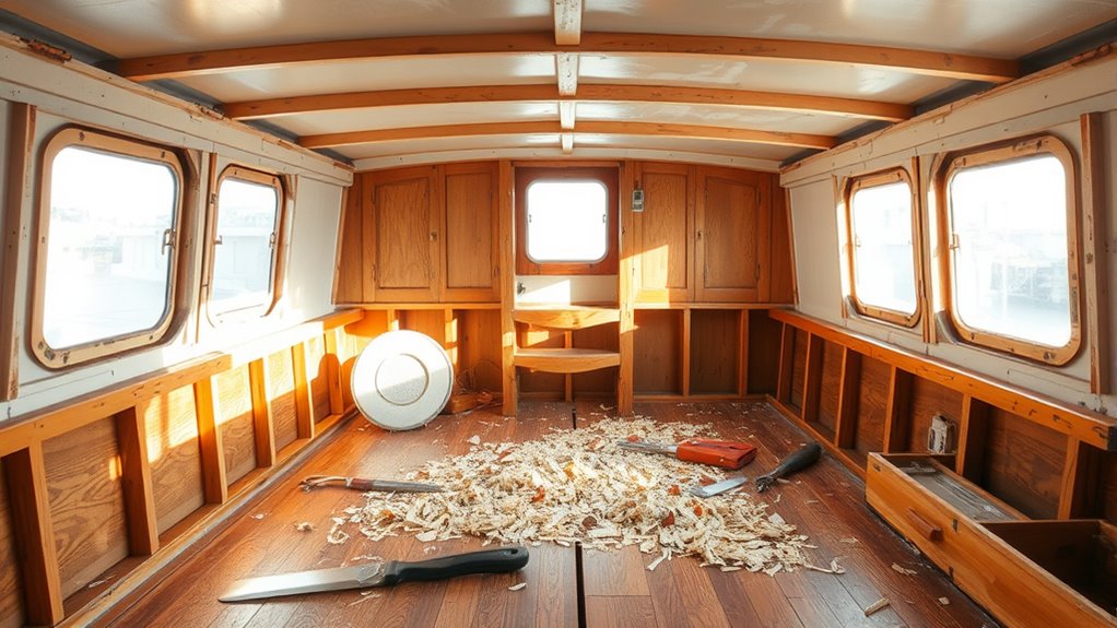remove old flooring safely