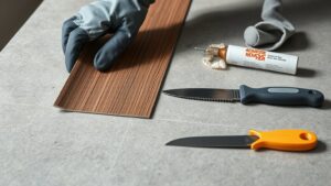 remove vinyl flooring easily