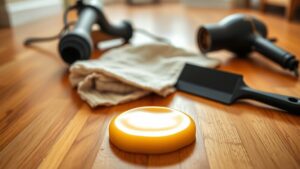 remove wax from wood