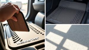 remove weathertech mats easily