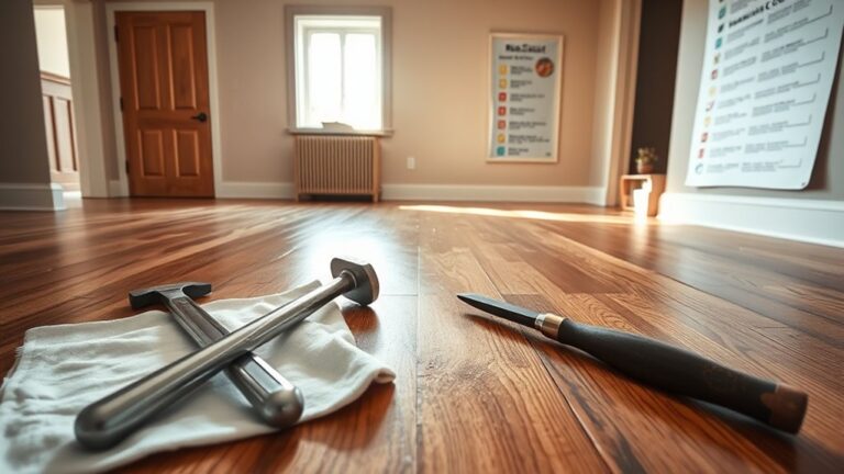 removing hardwood floor steps