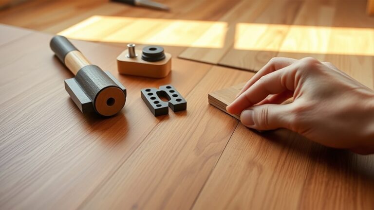 repairing click lock flooring