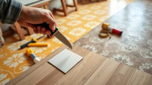 repairing linoleum flooring easily