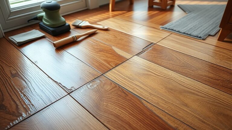 repairing water damaged flooring