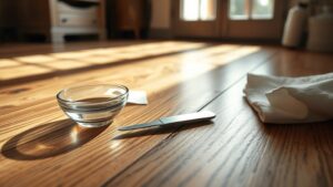 repairing wood floor scratches