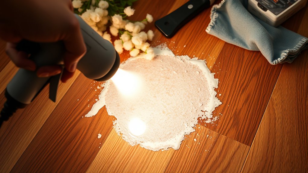 soften glue using heat