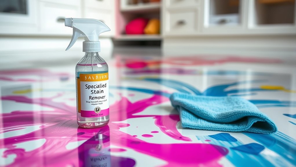 specialized stain remover application