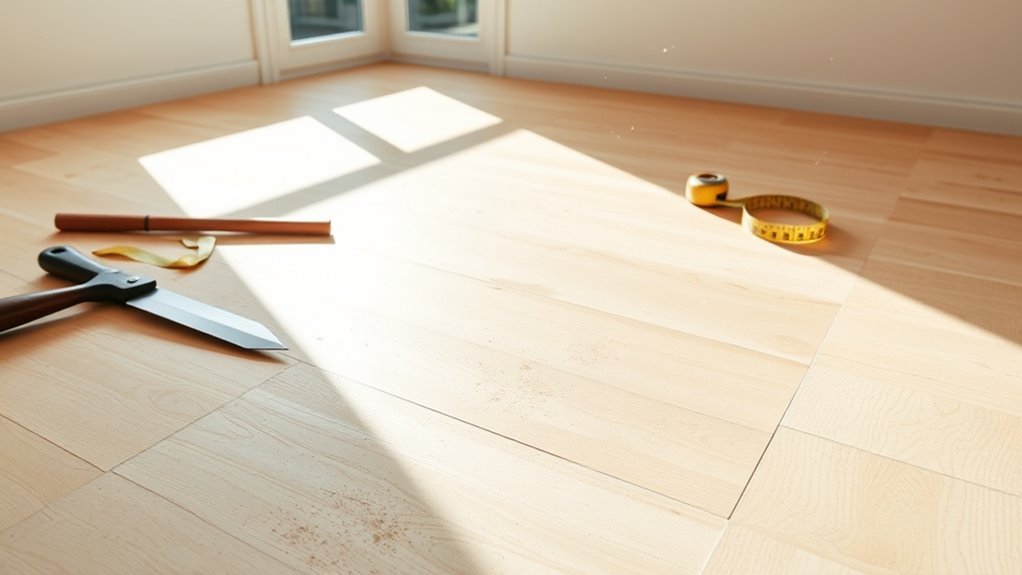 subfloor preparation for vinyl