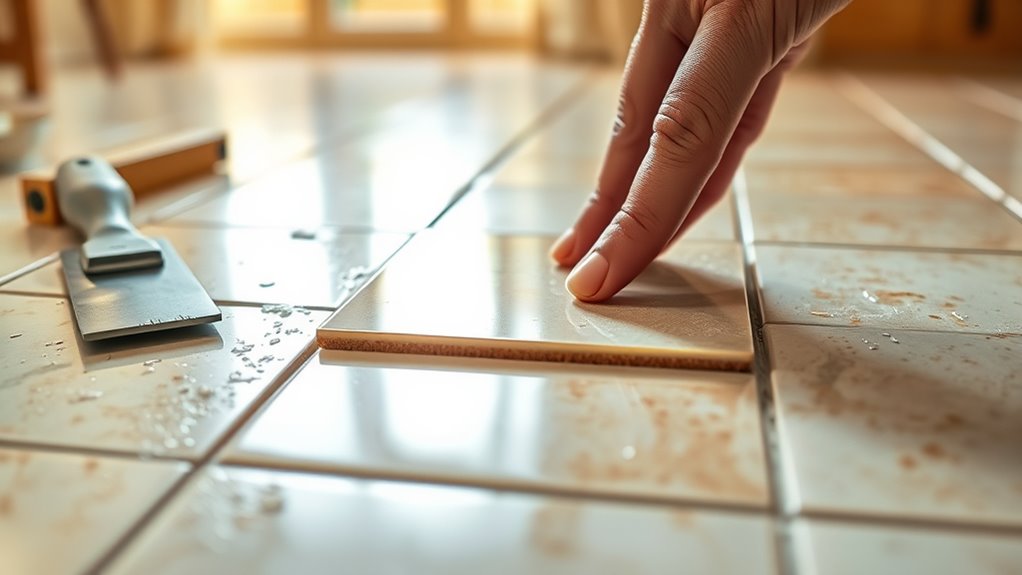 tile placement and techniques