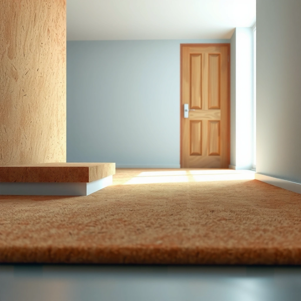 Person checking cork flooring condition and local disposal regulations for safe disposal options.