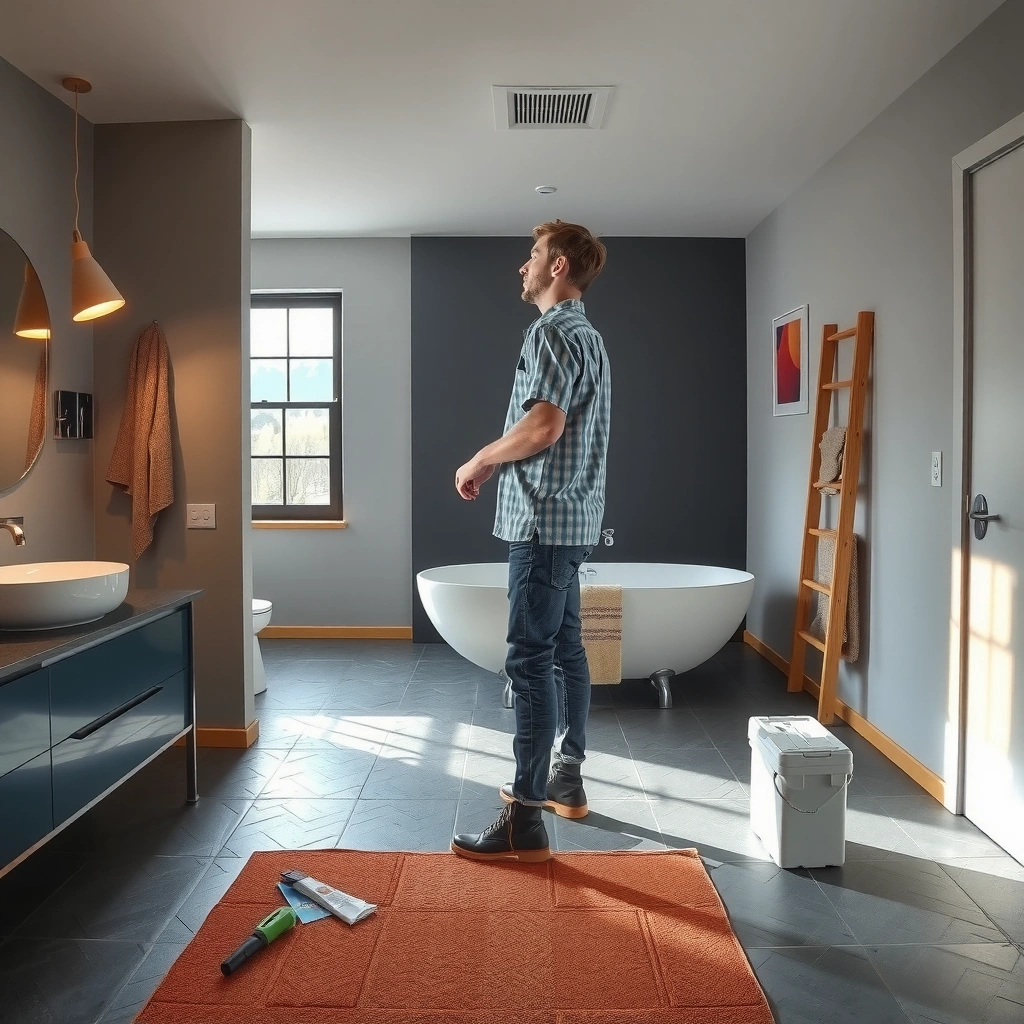 Evaluating rubber floor types and bathroom conditions for installation