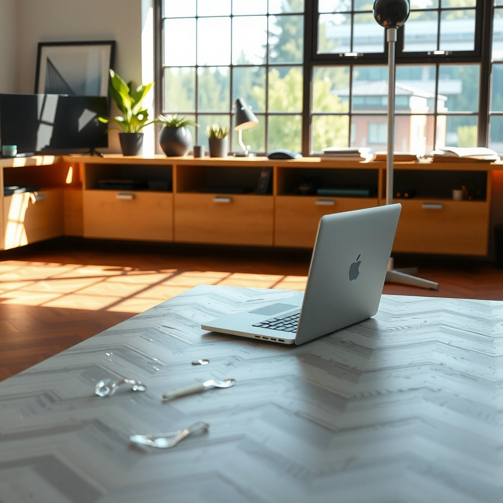Image showing a close-up view of an uneven floor surface for SPC flooring installation.