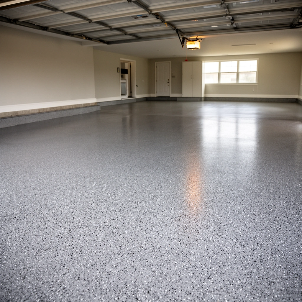 Assessment of garage floor for slip causes and conditions before making it slip-resistant