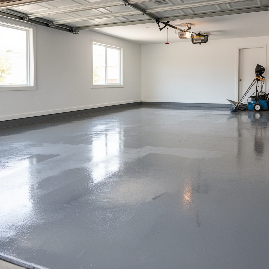 A comparison of latex and epoxy/oil paint types for garage floor removal