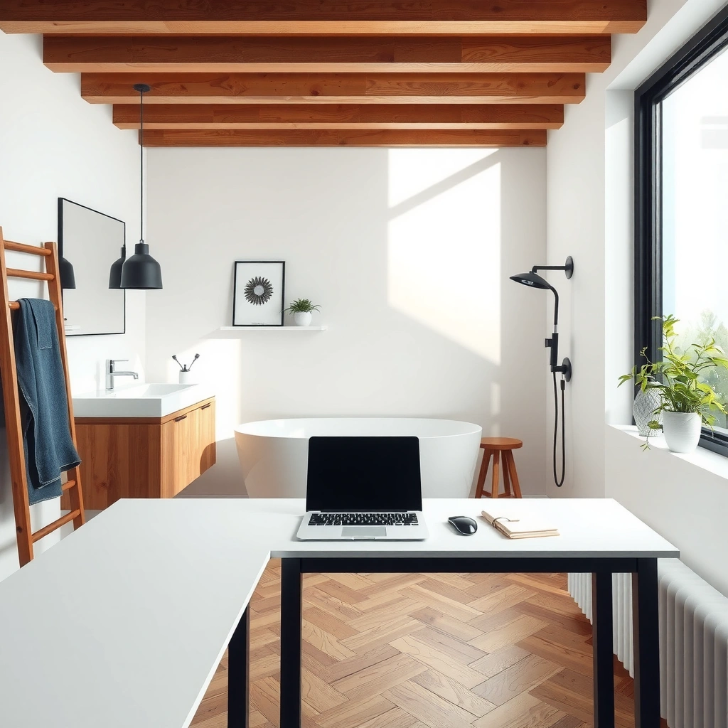 Key requirements for installing bathroom-ready WPC floors in a bathroom setting.