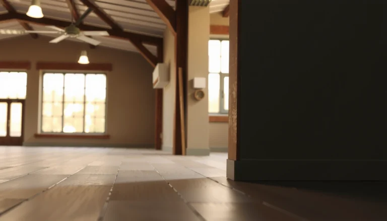 Step-by-step guide on calculating material for WPC floors with visuals.