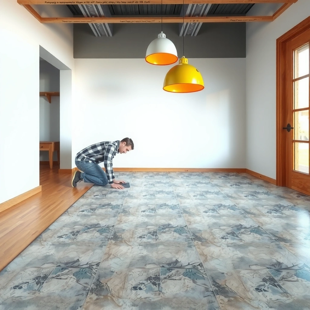 Inspecting existing flooring for granite floor installation suitability