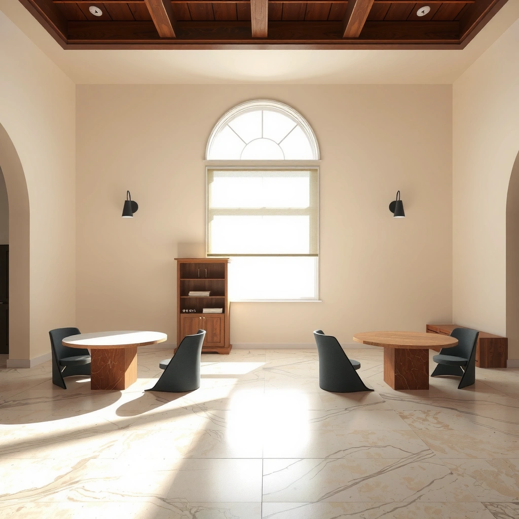 Inspecting the type and condition of existing flooring before installing marble floors.