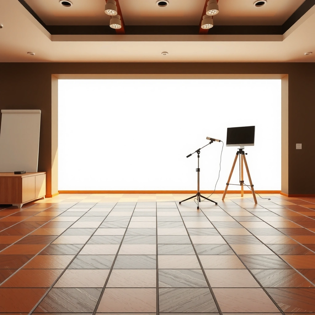 Measuring flatness and mapping uneven areas before installing terracotta floors