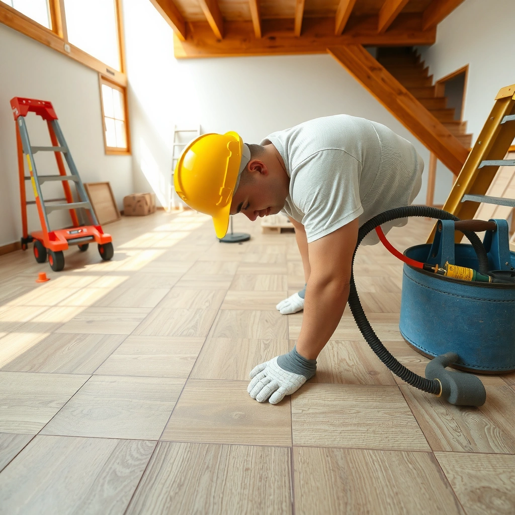 A visual guide to compatible existing flooring types for polyaspartic floor installation.