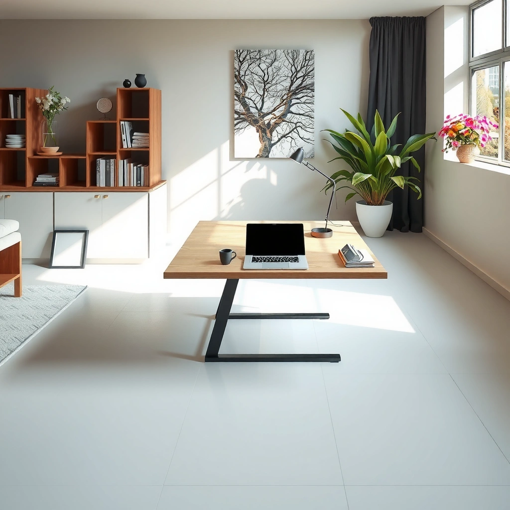 A person checking the waterproof limits of WPC flooring before installation.