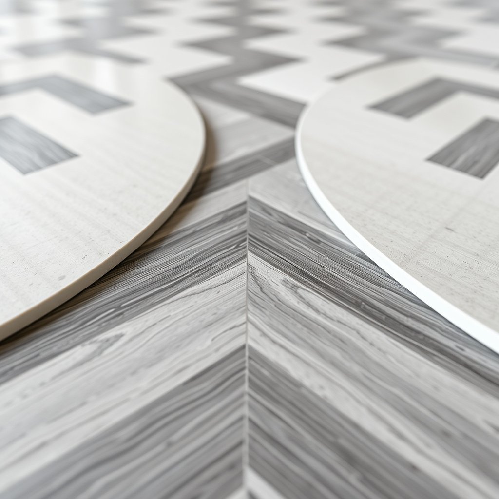 Checklist and tips for making clean, accurate angled cuts on chevron floors
