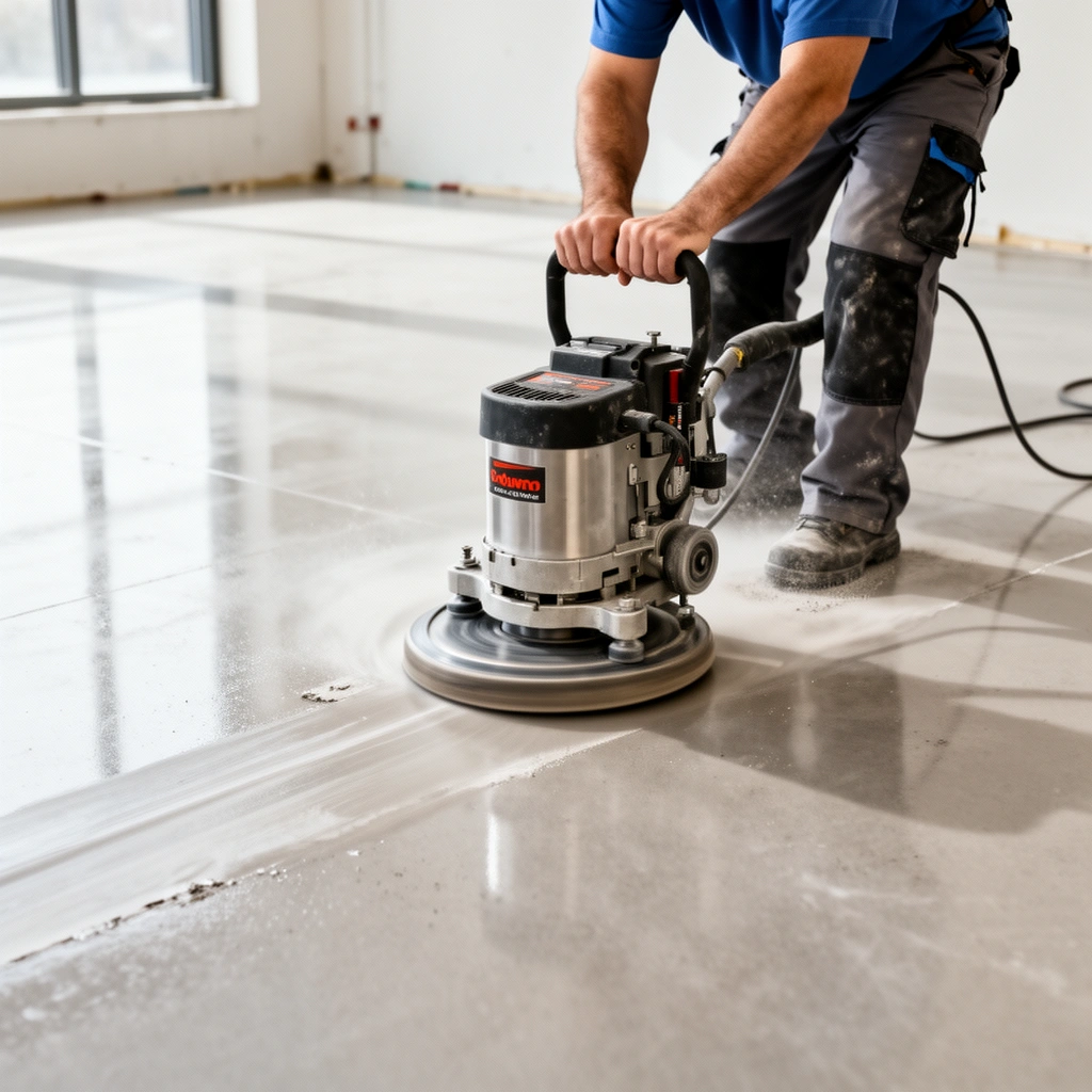 A guide to selecting the best cutting method for different commercial floor materials.