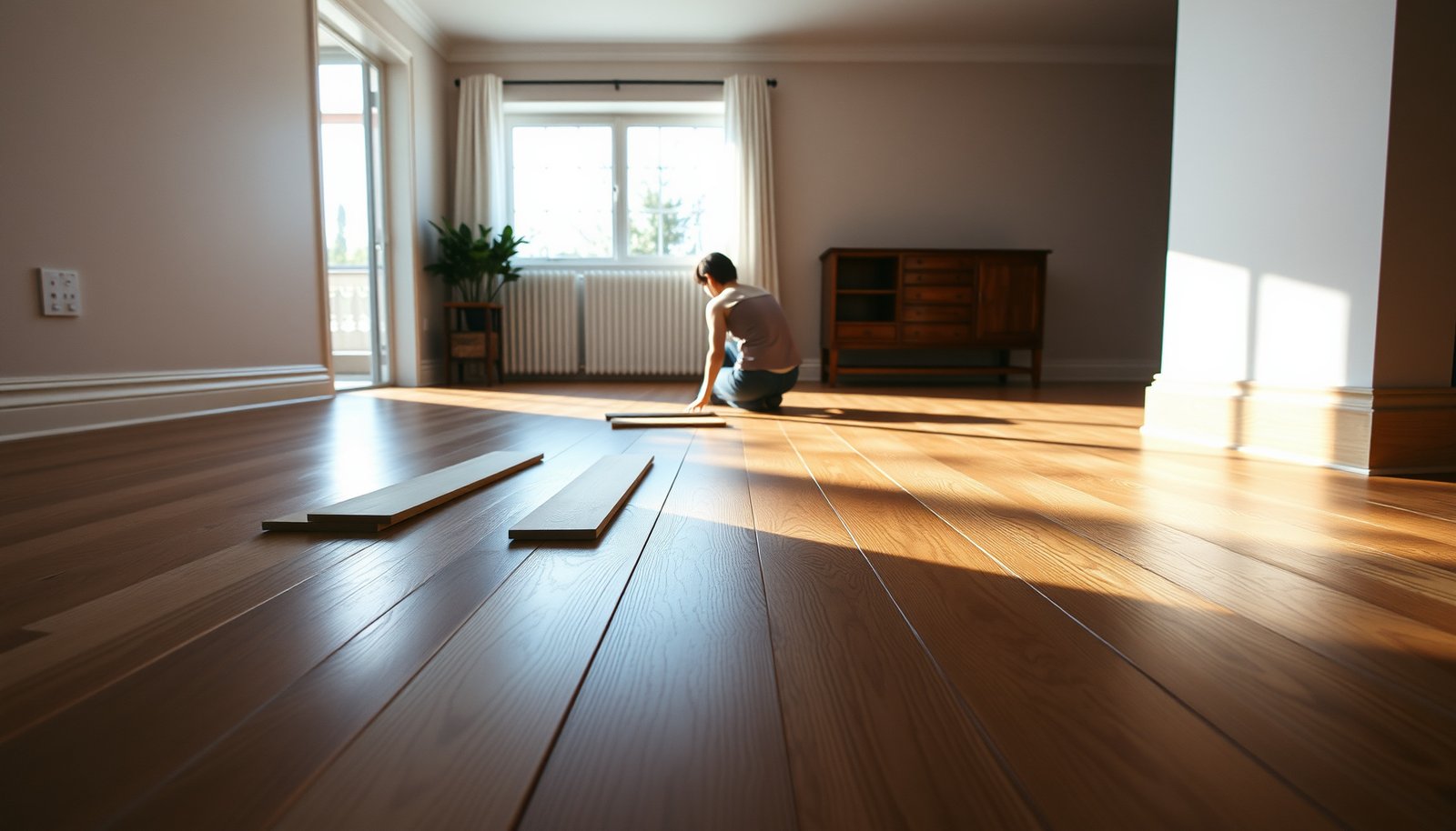 Guide on selecting hardwood floors for rental properties.