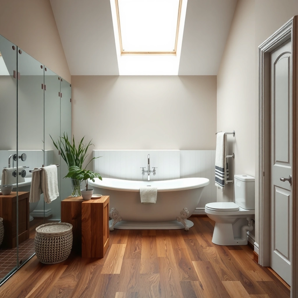 Selection of hardwood options suitable for bathroom environments and conditions.