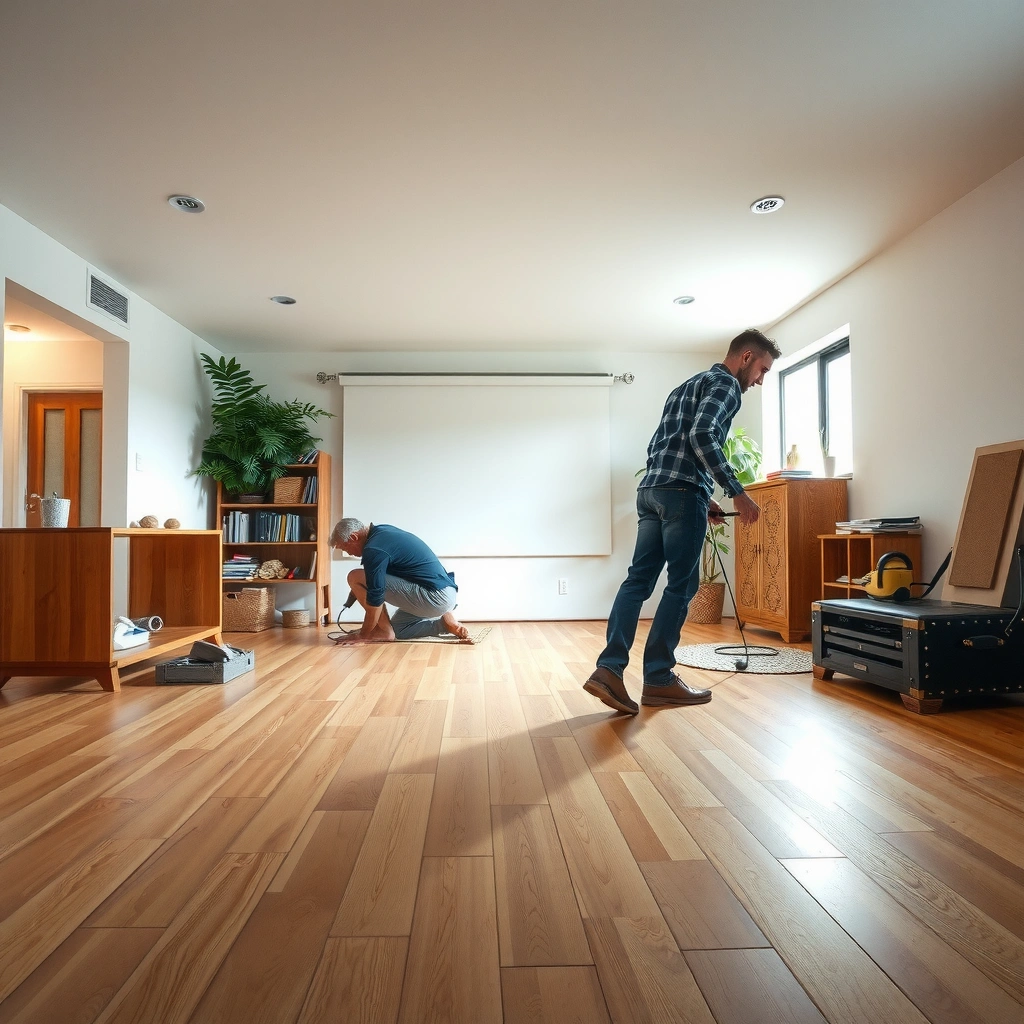 Different types of hardwood flooring and installation methods for DIY projects