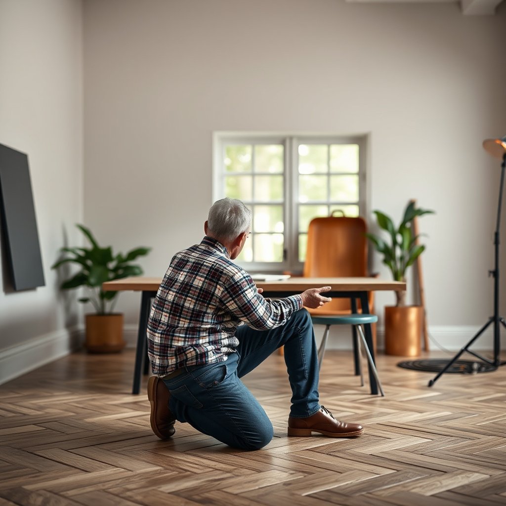 Selecting the right system for installing herringbone floors over concrete surfaces